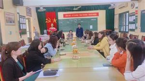 Ban đại diện CMHS K9 niên khóa 2017 - 2021  tổ chức buổi gặp mặt các thầy cô trường THCS Láng Thượng
