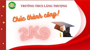 Gửi yêu thương tới các con học sinh lớp 9 niên khoá 2020-2024!