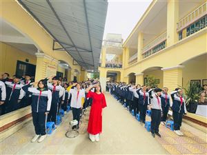 TRƯỜNG THCS LÁNG THƯỢNG TỔ CHỨC ĐẠI HỘI CHÁU NGOAN BÁC HỒ NĂM HỌC 2024-2025.