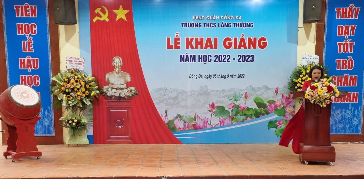 LỄ KHAI GIẢNG NĂM HỌC 2022-2023 